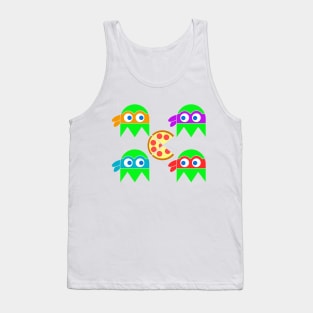 Teenage Ninja Ghosts Tank Top